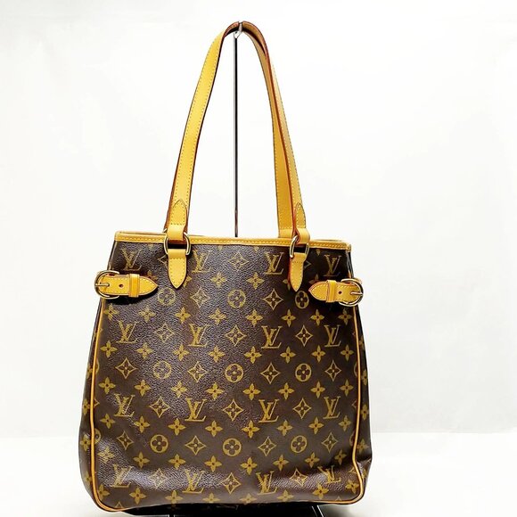 Louis Vuitton LV Tote Bag Batignolles Vertical Brown Monogram 690-052725 - Picture 1 of 13